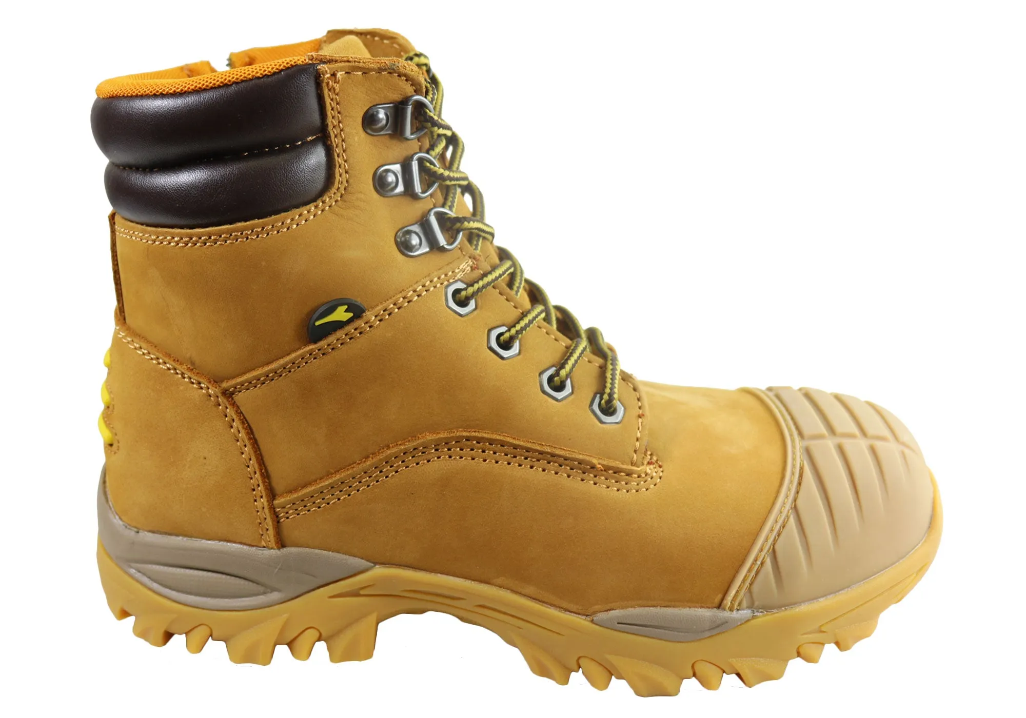 Diadora Mens Craze Zip Comfortable Composite Toe Cap Work Boots Seamless Comfort Winter Walker