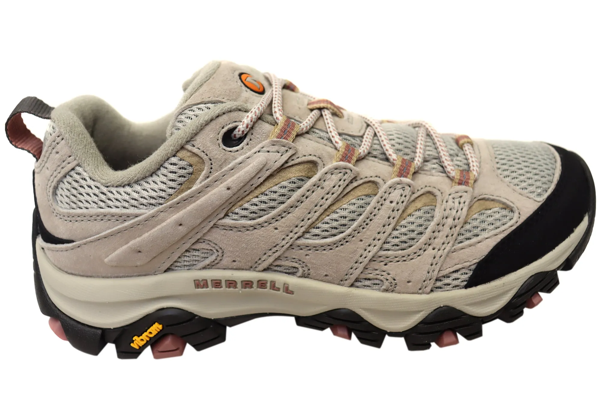 Light Impact Rebound Boost Technology Merrell Womens Moab 3 Comfortable Leather Hiking Shoes