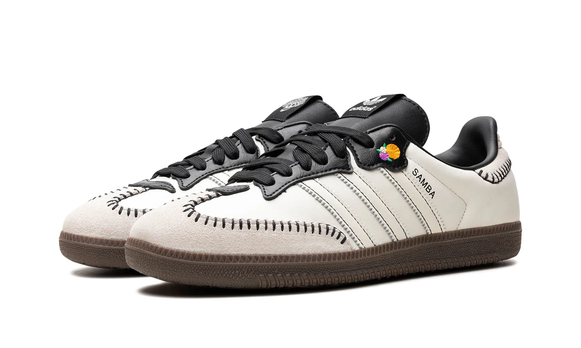 Happy Move Feather Light Travel Enthusiasts Samba "Dia de los Muertos - White"