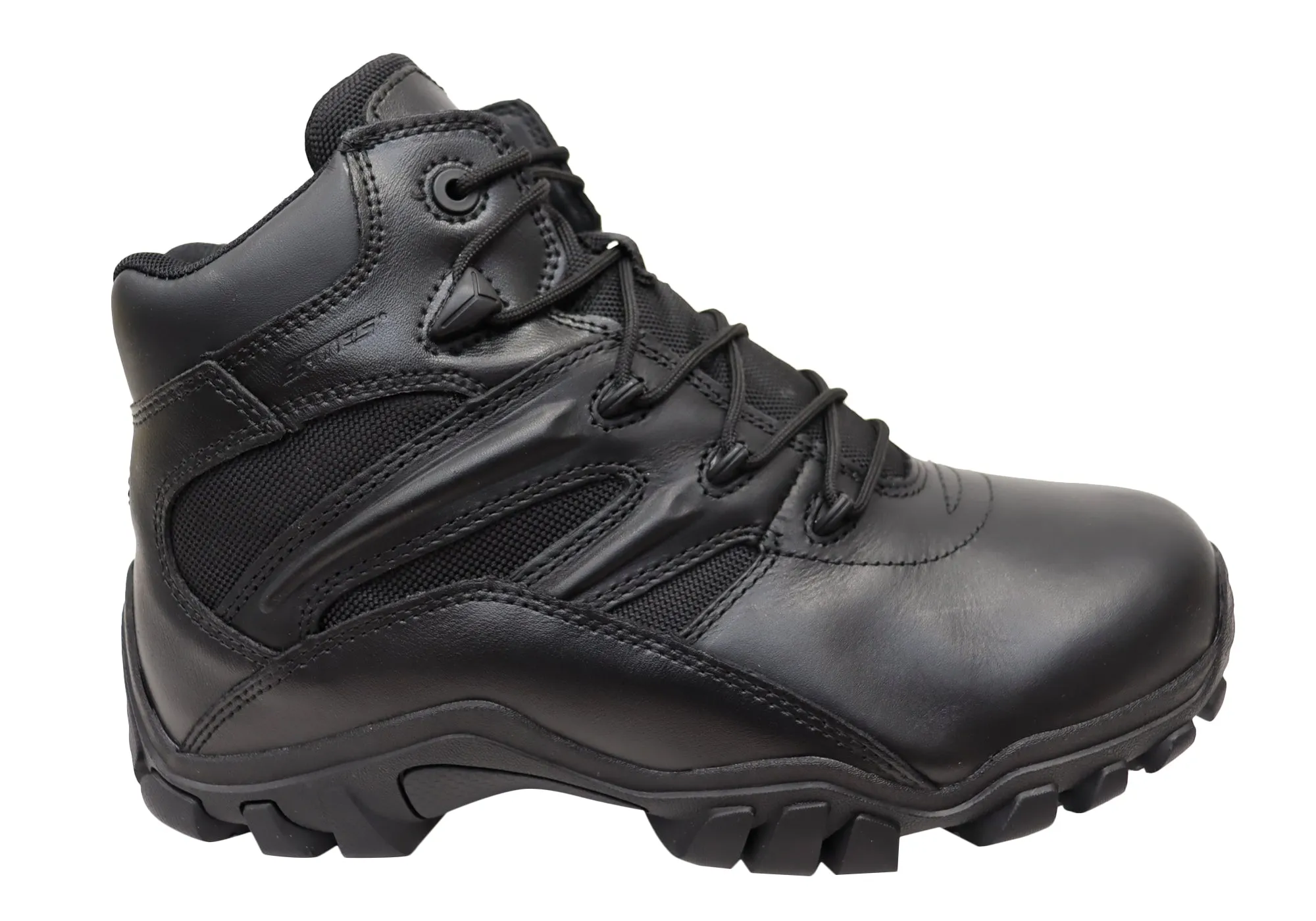 Bates Mens Comfortable Delta 6 Side Zip Military Tactical Boots Anti-Friction