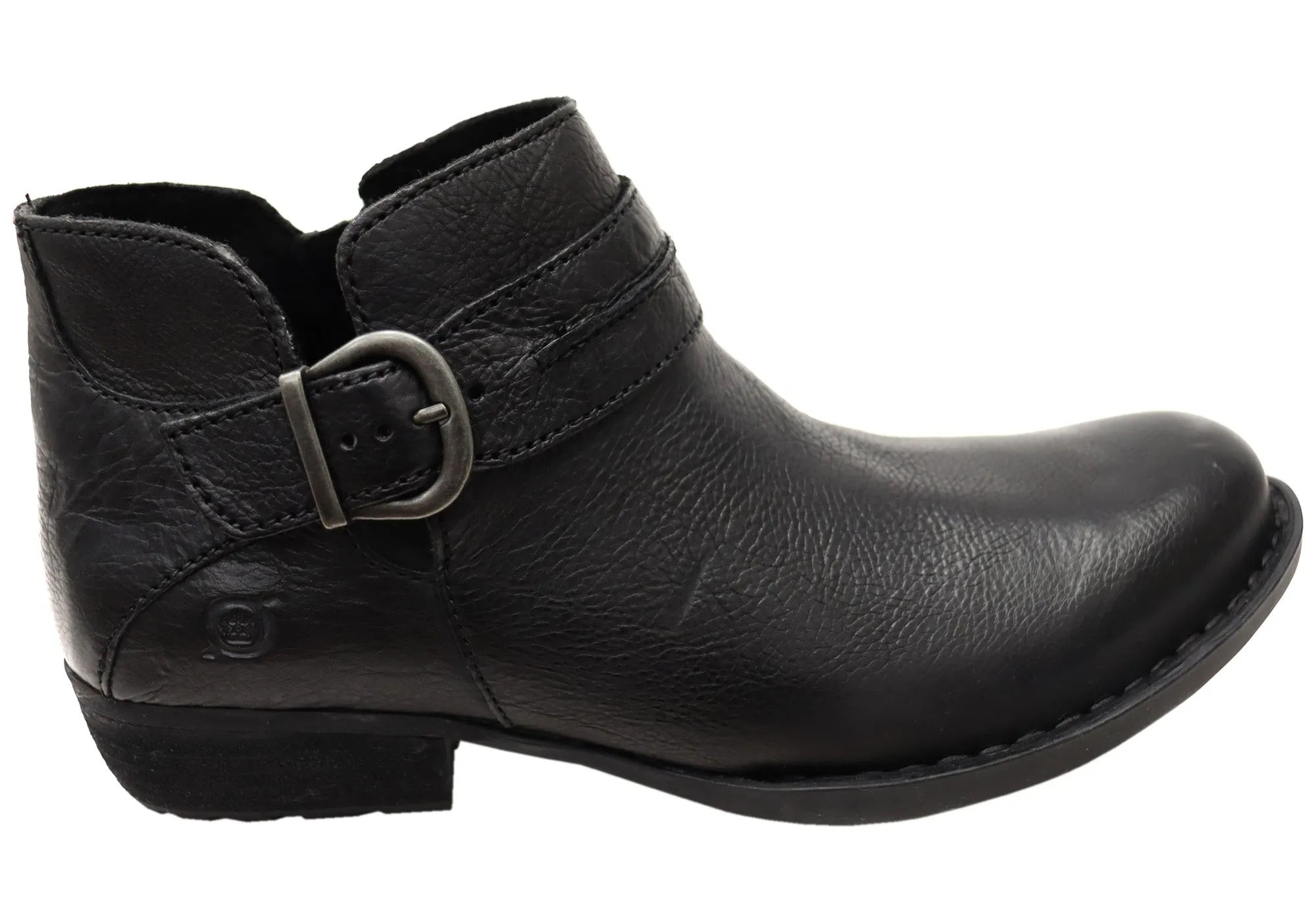 High-Performance Footwear Anti Odor Winter Walker Born Kati Womens Comfortable Leather Low Heel Ankle Boots