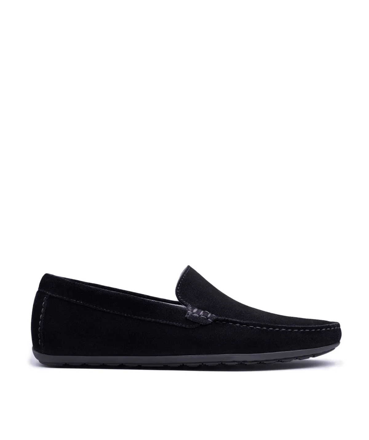 Multi   Tread Distinctive durability Mocassin DANDY Veau Velours Noir