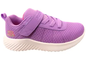 Anti Torsion System Skechers Girls Kids Comfortable Bounder Cool Cruise Shoes