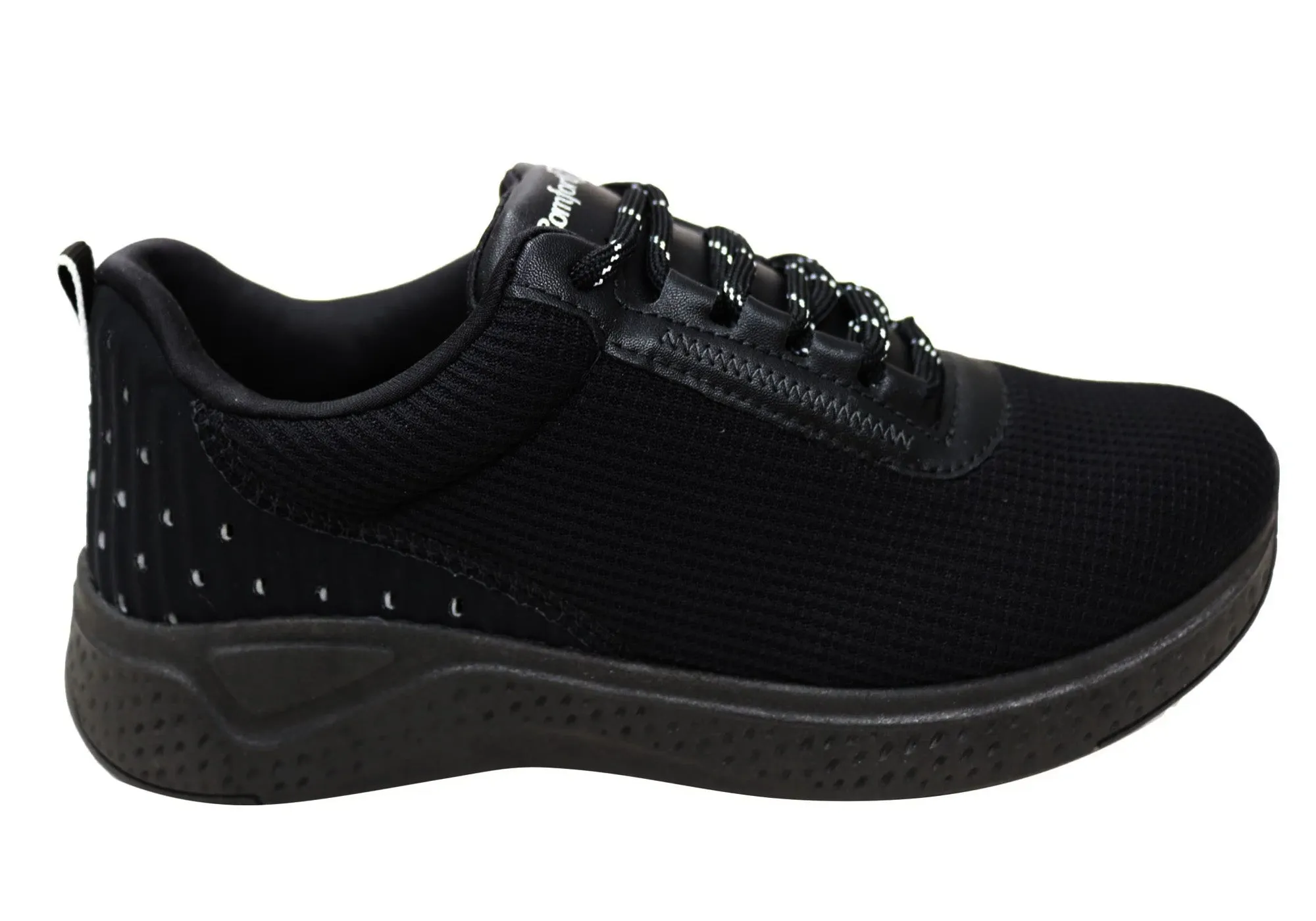 Quick Hike City Life Comfortflex Nori Womens Comfortable Lace Up Shoes Made In Brazil