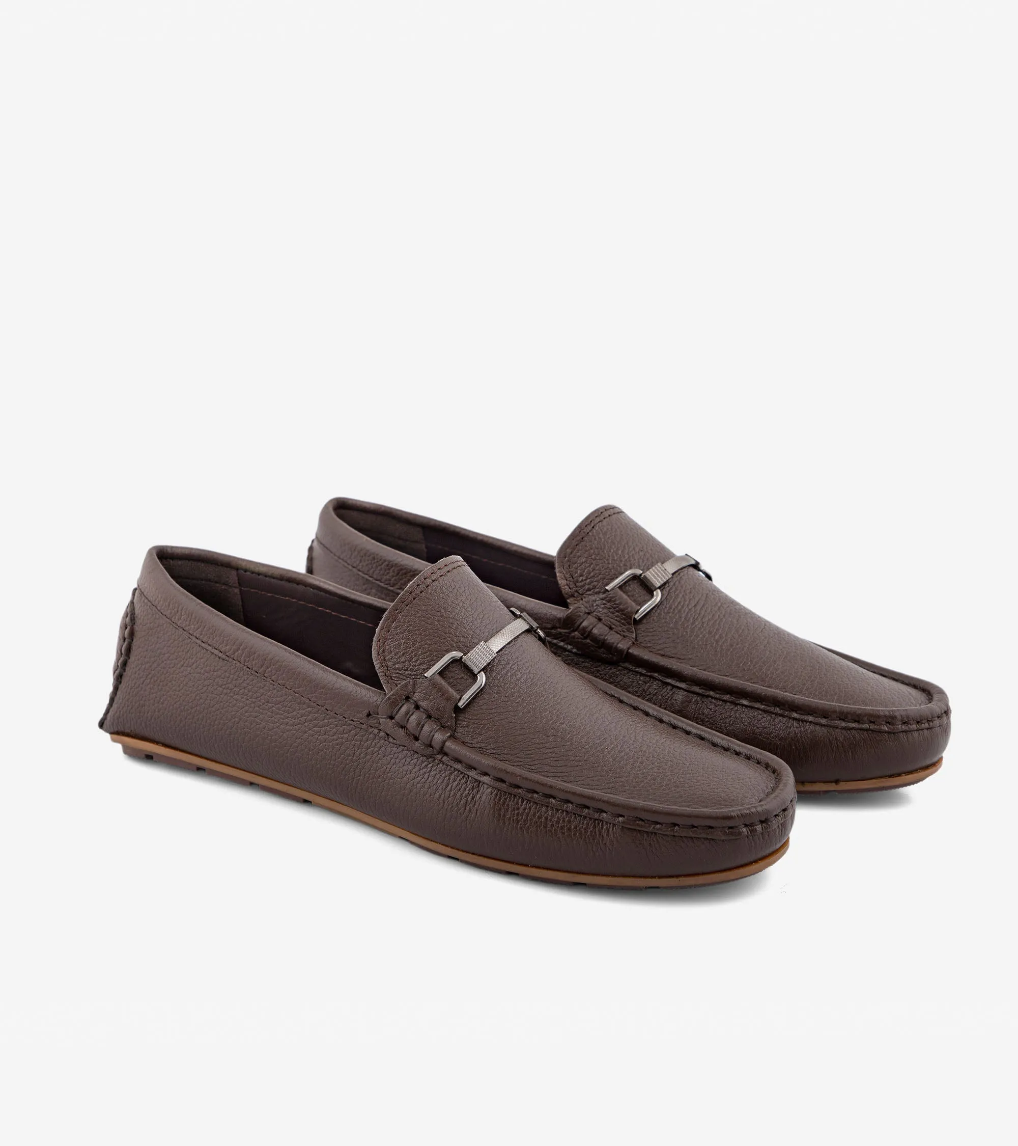 Men's Moccasins US-RB-4301 rubber Comfortable ankle