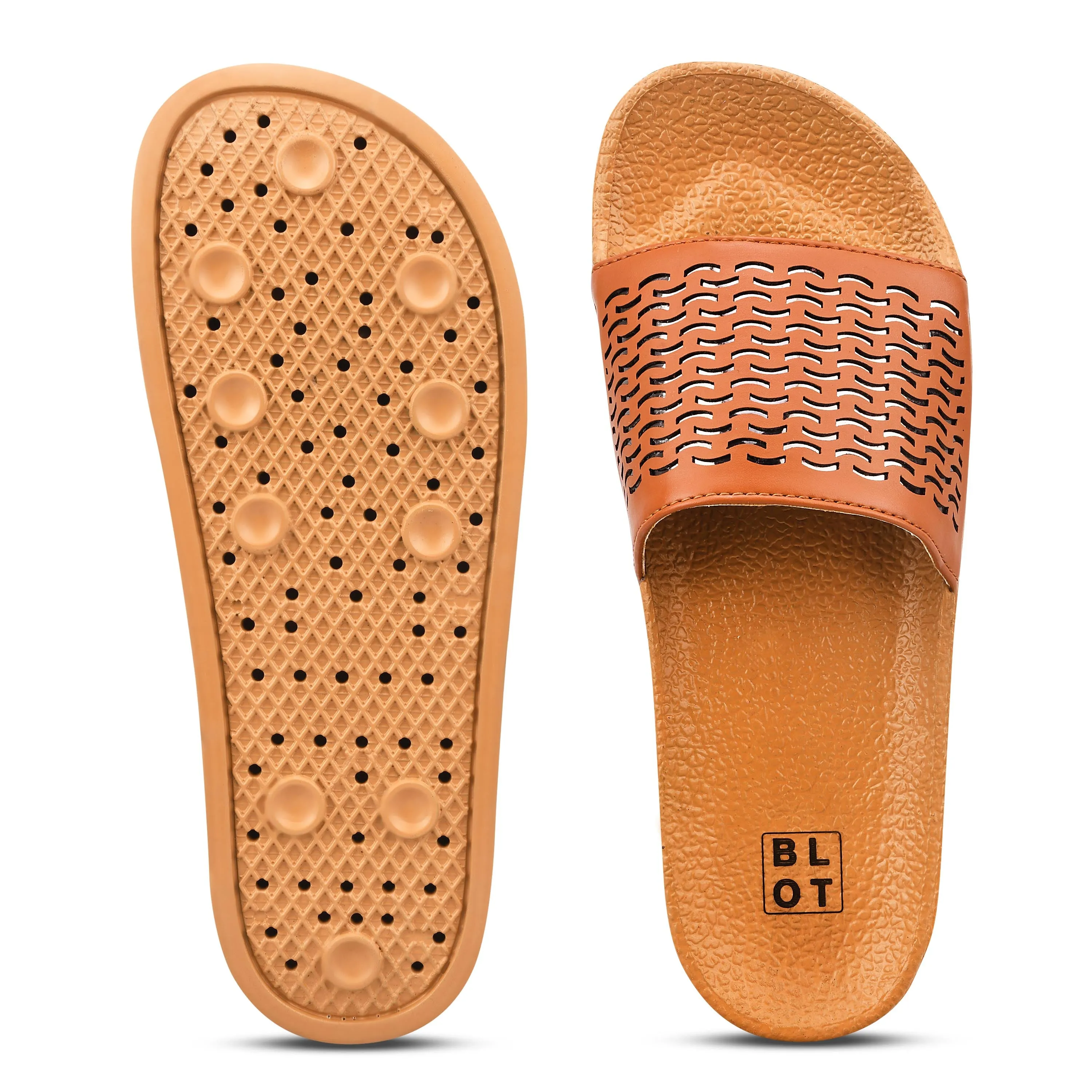 Padded Straps Paragon  K10905L Women Casual Slides | Stylish Sliders for Everyday Use for Ladies | Trendy & Comfortable Slippers with Cushioned Soles