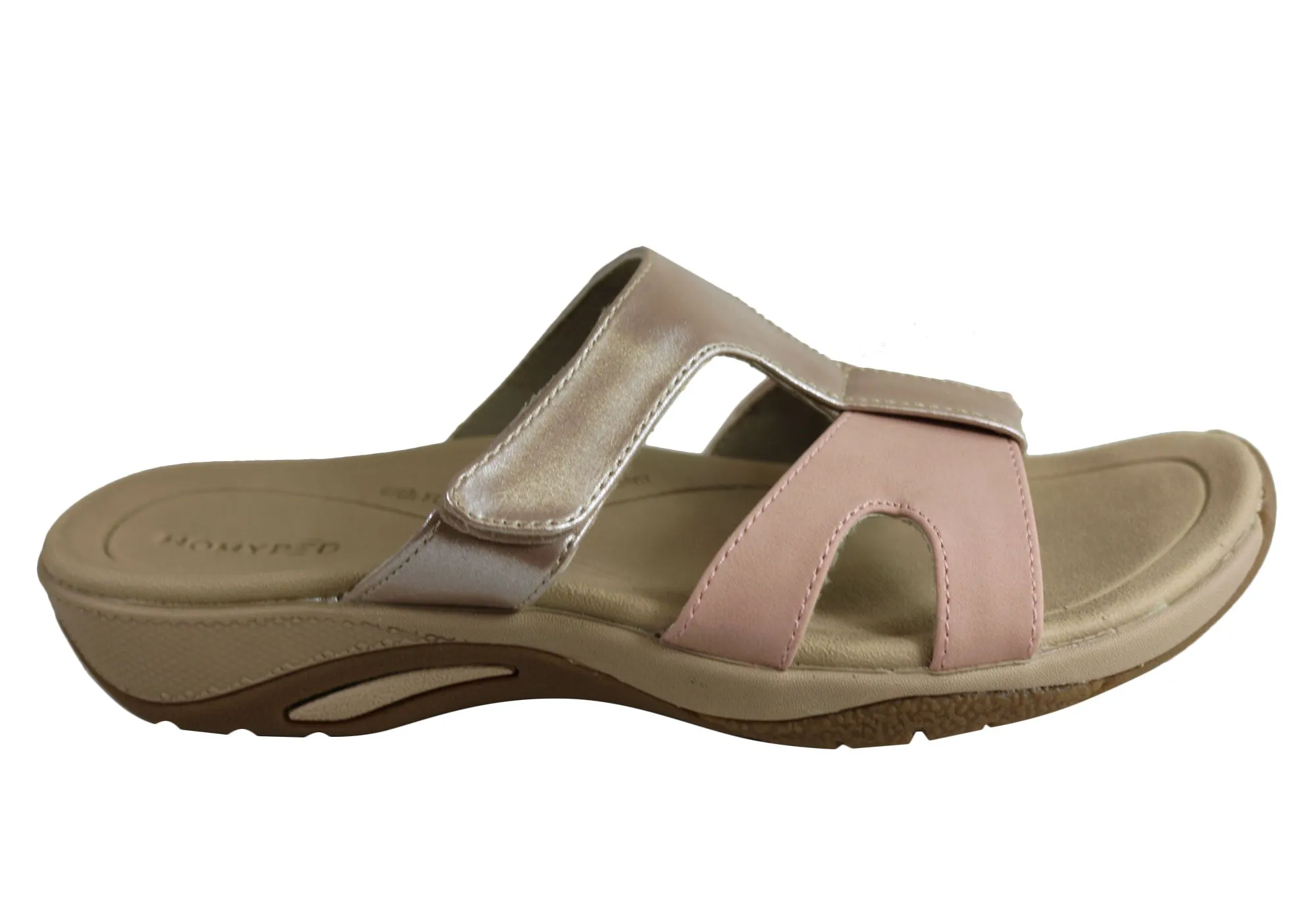 Resort Ready Metal Ring Homyped Ulta Womens Supportive Comfortable Sandals Slides