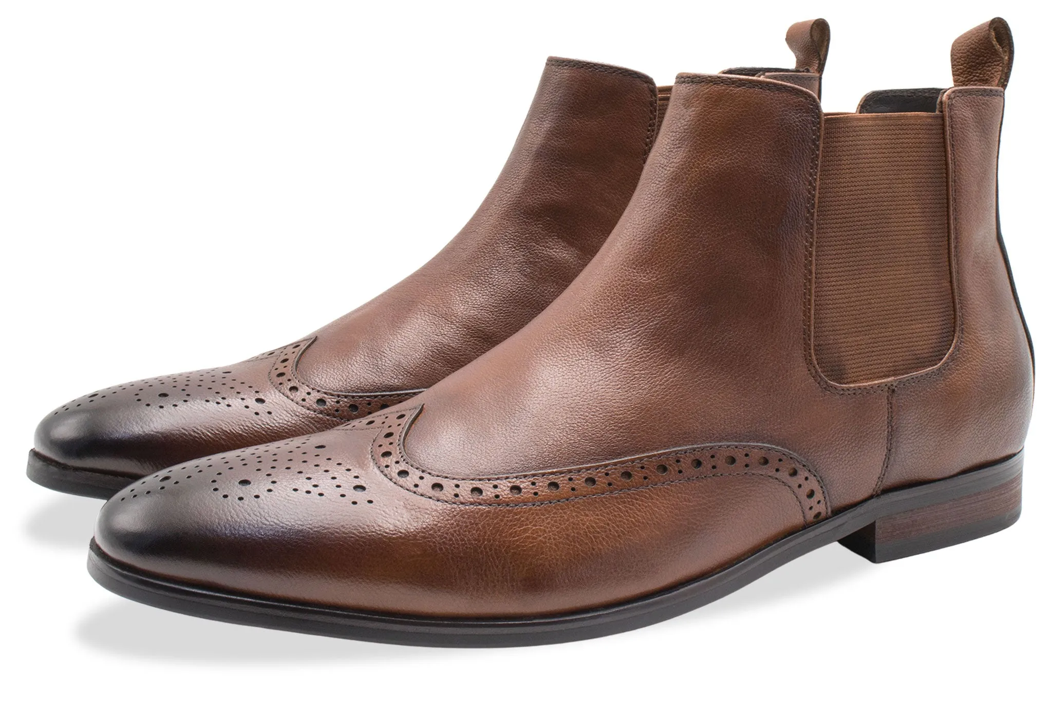 Camera Look Bariloche Chestnut Chelsea Boots