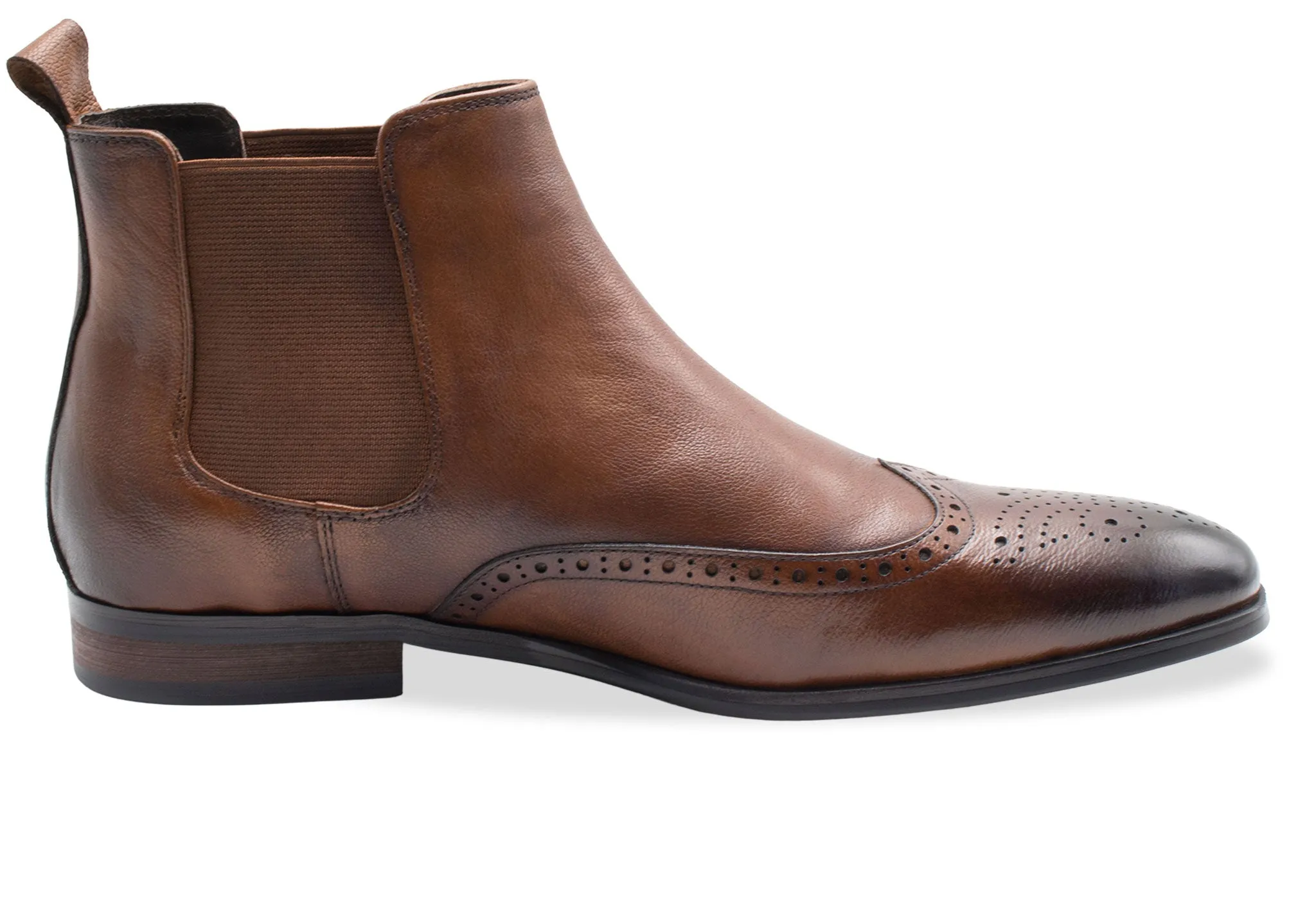 Breathable Bariloche Chestnut Chelsea Boots