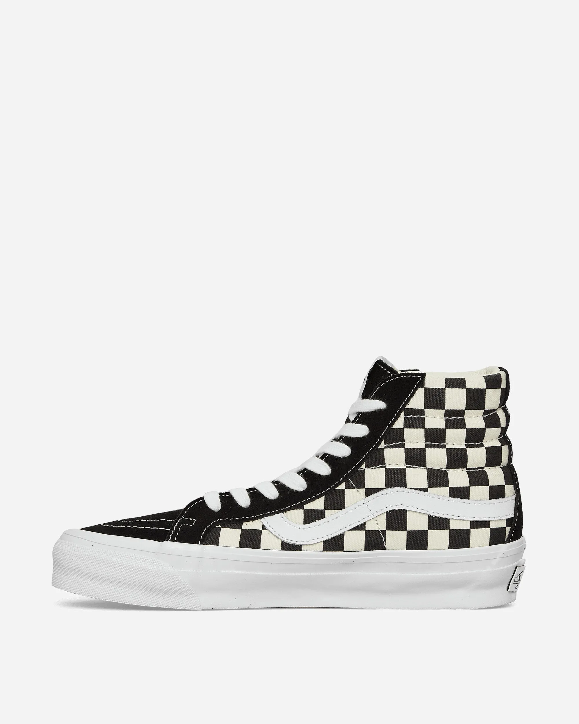 Lightweight Form Road Trip OG SK8-Hi LX Sneakers Checkerboard Black