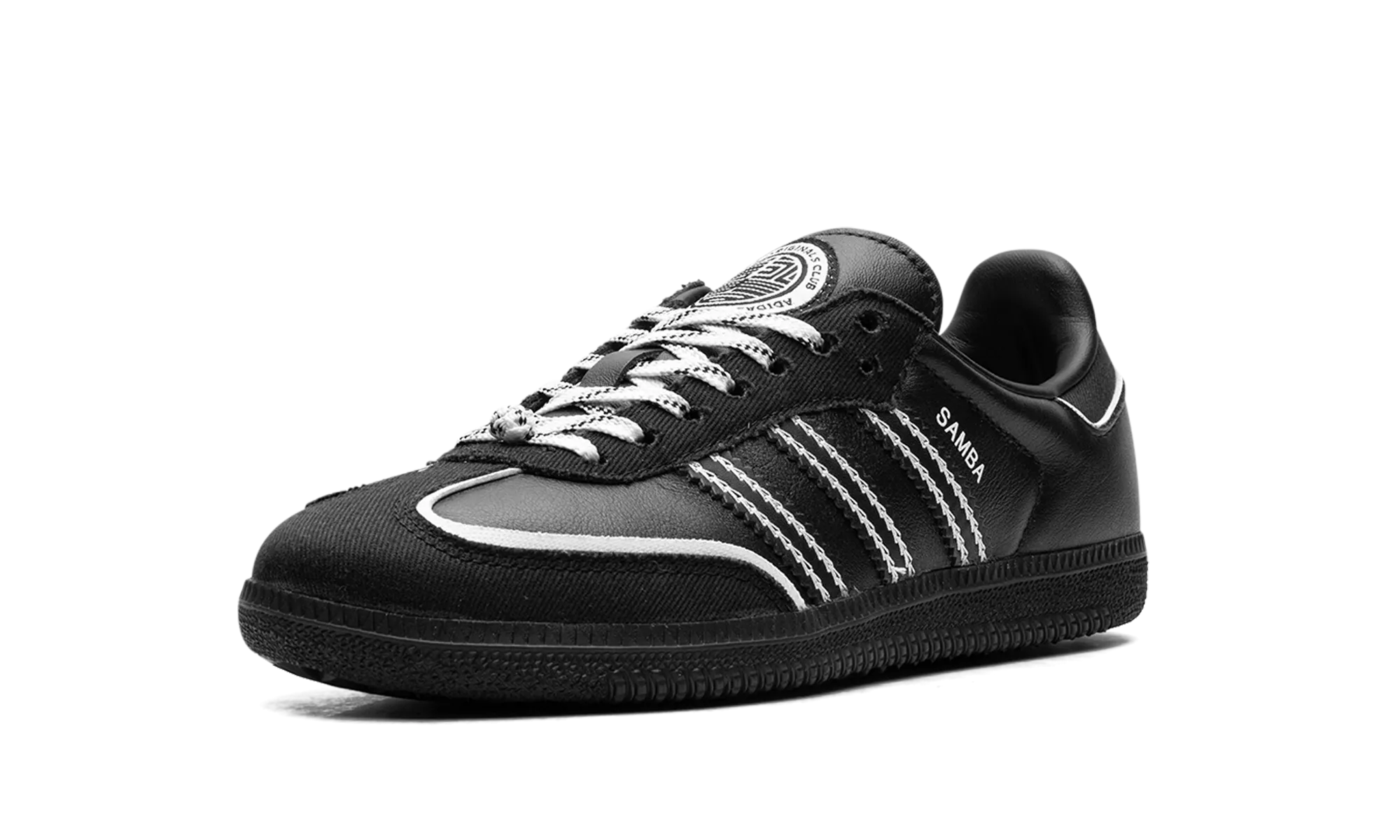 Heat Free Black Edge TOC Samba OG "Black White Silver"