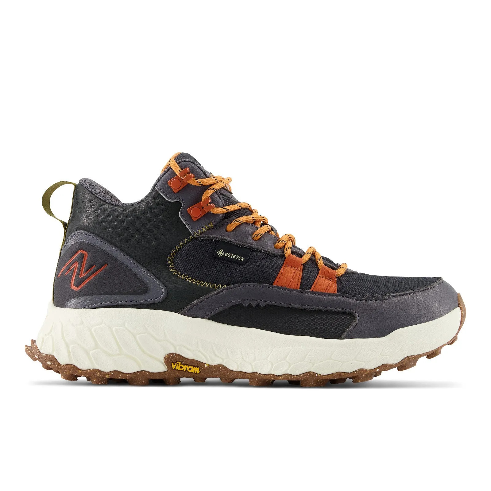 WOMEN'S HIERRO MID GTX - B - BLACK Comfort Walk Low Arch