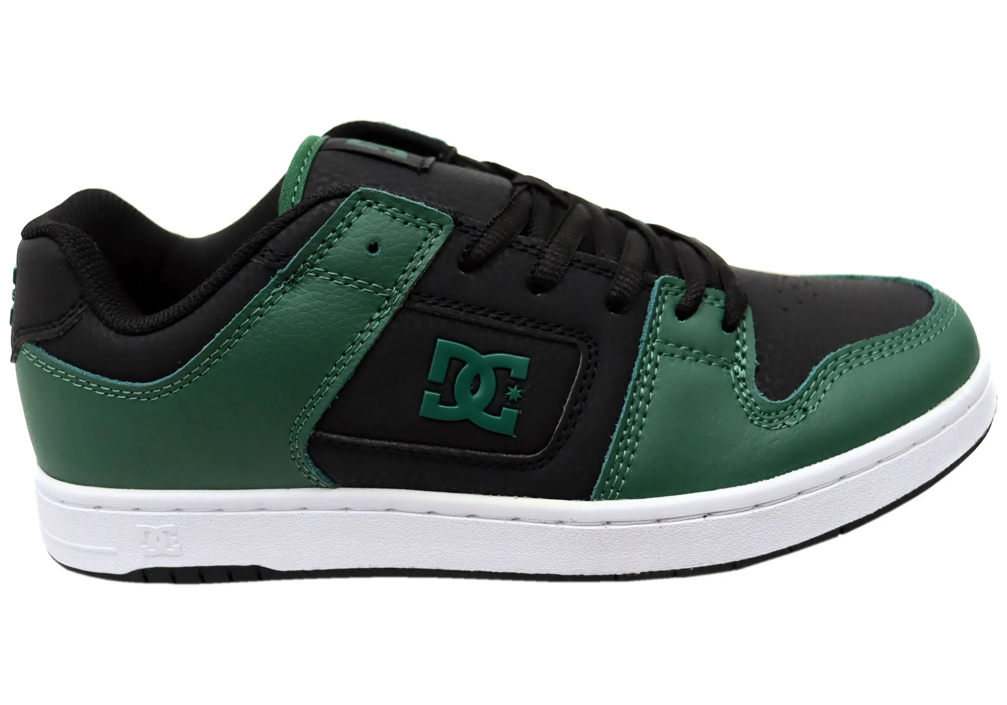 DC Shoes Mens Manteca 4 Comfortable Leather Shoes Black Forest Comfortable Footwear Technology