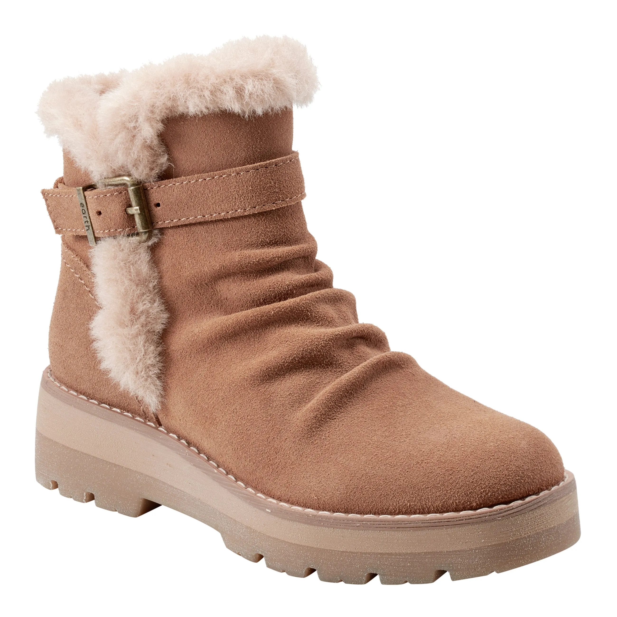 Rain Safe Quiet Step Yara Waterproof Lug Sole Casual Ankle Booties