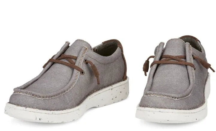Justin Men's Mocc Toe Casual Shoe Sleek Fit Foot Softness