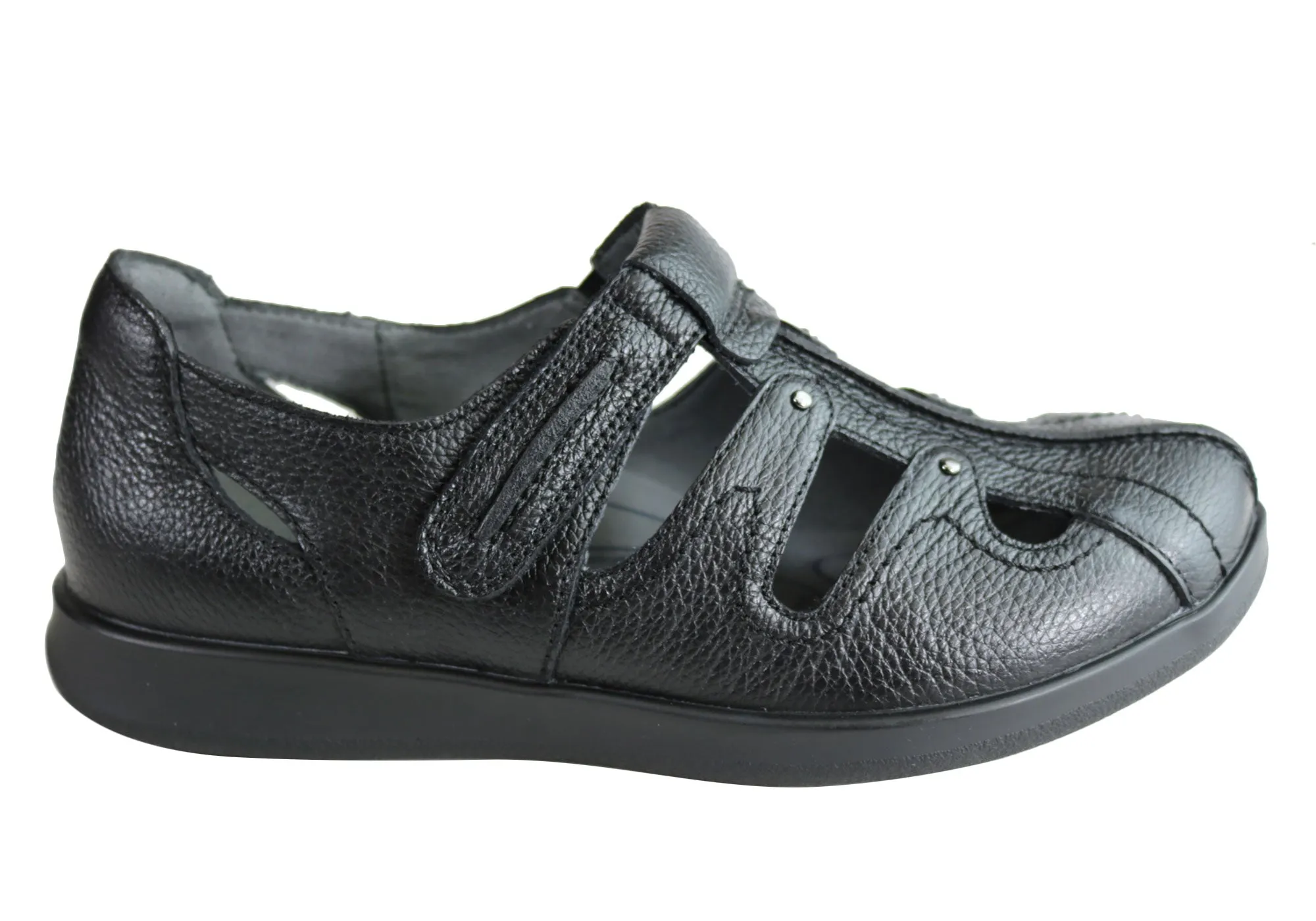 Elastic Lacing Homyped Jamima Womens Supportive Comfortable Leather Shoes