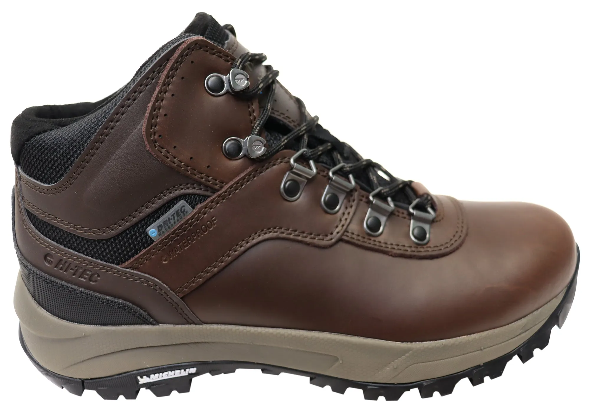 Trendy Vibe Hi Tec Mens Altitude VI i Waterproof Leather Comfortable Hiking Boots
