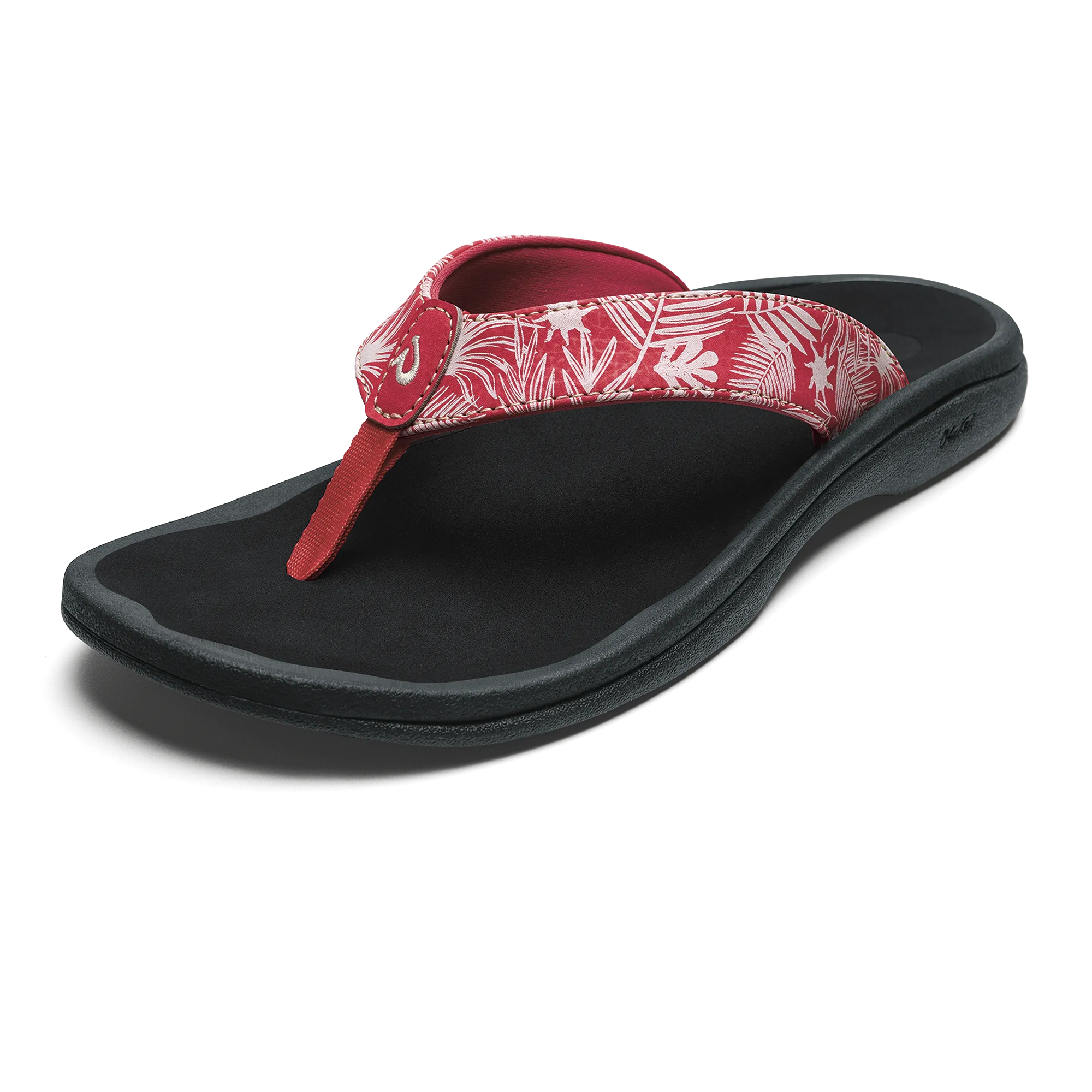 Y Strap Design Ohana - Lehua Flower / Onyx