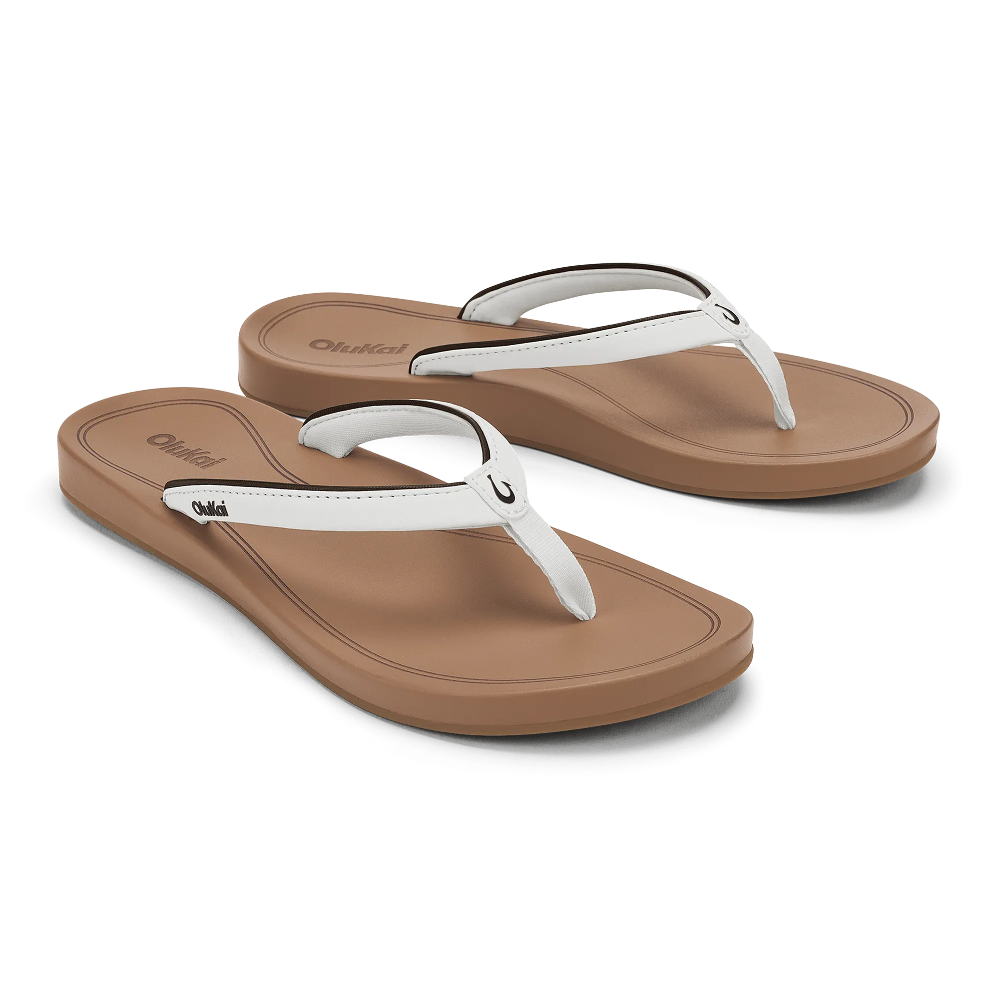 Velcro straps Non Slip Sole Uiki - White Sand / Almond