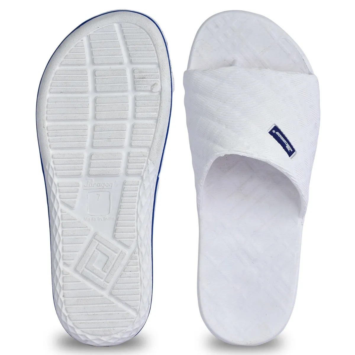 Simple Travel Fit Durable Footwear Design Paragon EVK3402G Men Casual Sliders | Stylish Trendy Lightweight Slides | Casual & Comfortable Slippers | For Everyday Use