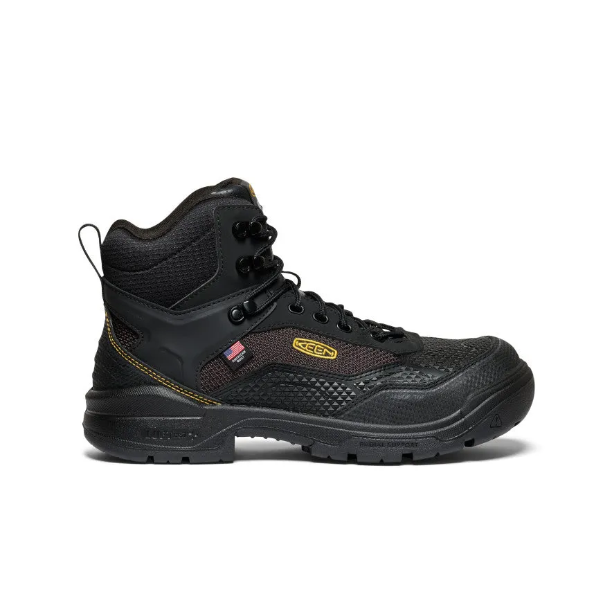 Men's Stronglite Waterproof Boot (Carbon Toe)  |  Black/Black Court Grip Agile Fit