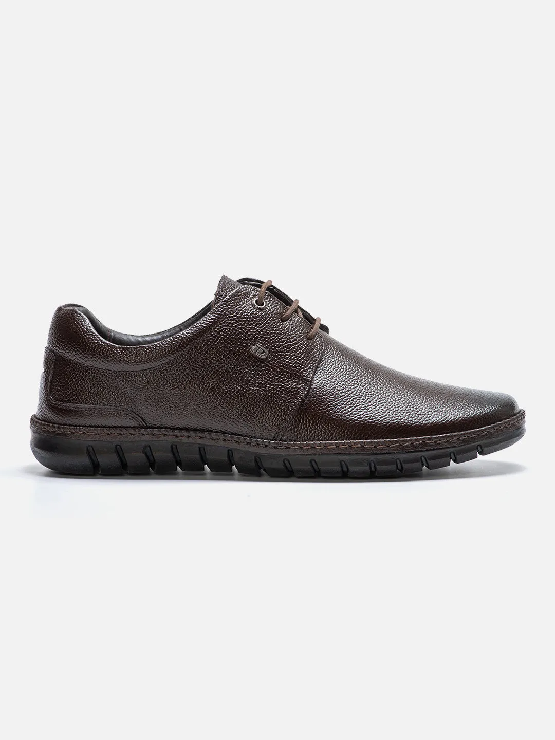 Men's Brown Comfort Fit Semi Formal Lace Up (ID2072) Scandi Chic