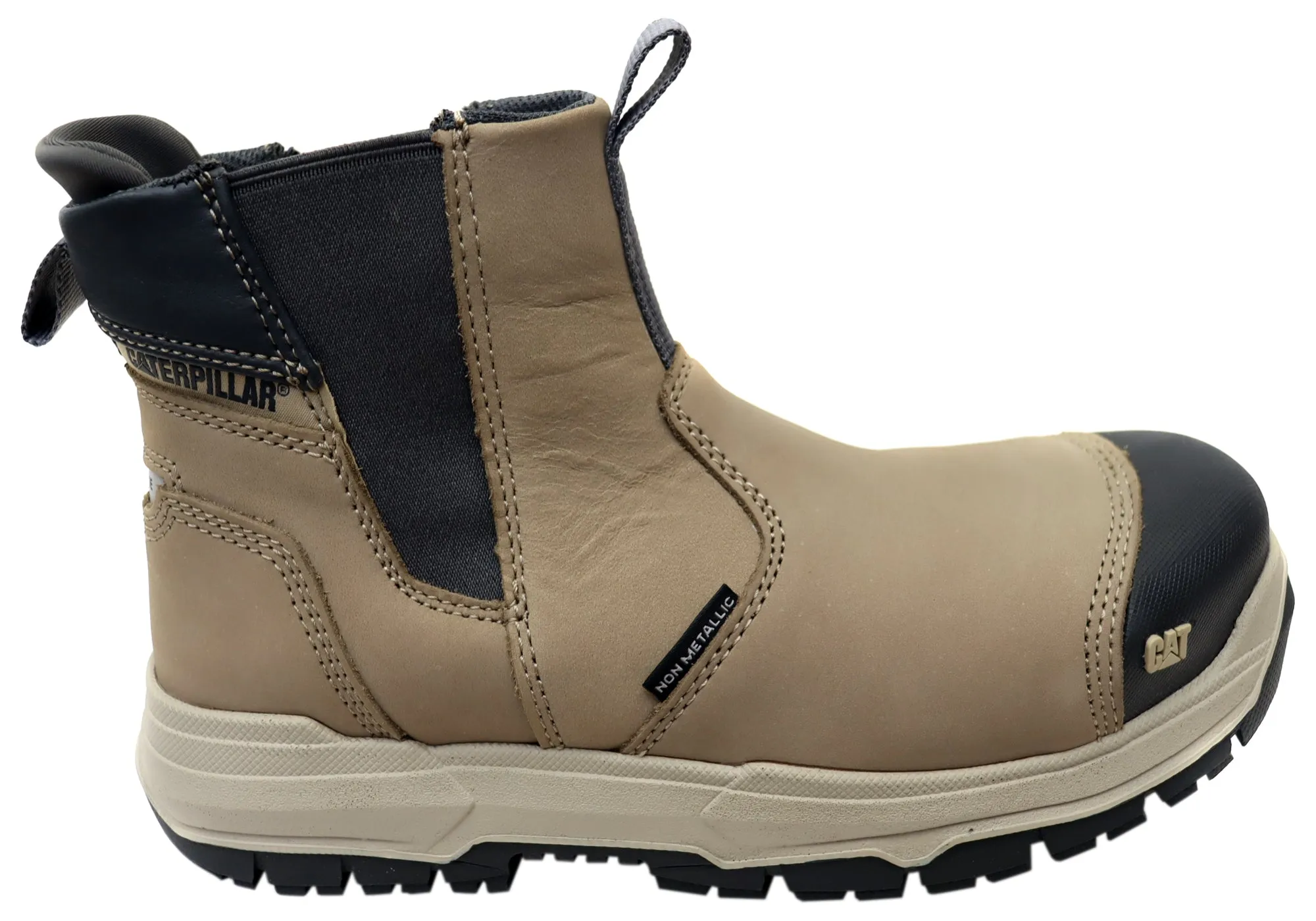 Winter Scene Rugged Built Morning Walk Caterpillar Mens Comfortable Propane 2.0 Composite Toe Boots