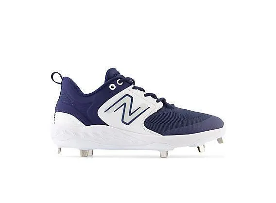 New Balance Men's Fresh Foam X 3000 V6 Metal Baseball Cleats - Navy with White - L3000TN6 Eco Friendly Office Workers