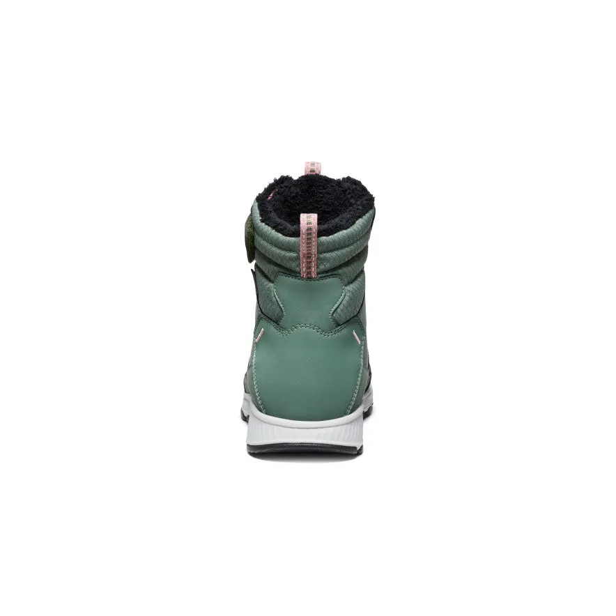 Big Kids' Skua Waterproof Winter Boot  |  Dark Forest/Rose Elegance Neutral Colors