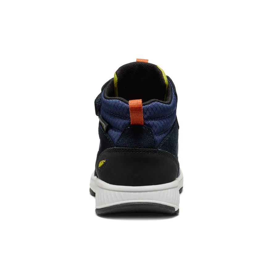 Little Kids' Skua Waterproof Boot  |  Naval Academy/Rogue Green Trendy Look