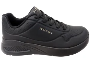 Skechers Womens Uno Lite Lite Work Comfortable Slip On Shoes Ready Anywhere Ultra Cushioned Sole