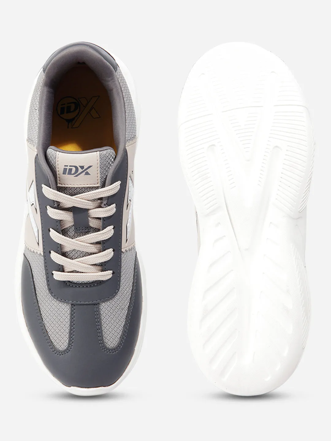 urban walks Versatile Design Men's Grey Beige Active X Sneakers IX7134