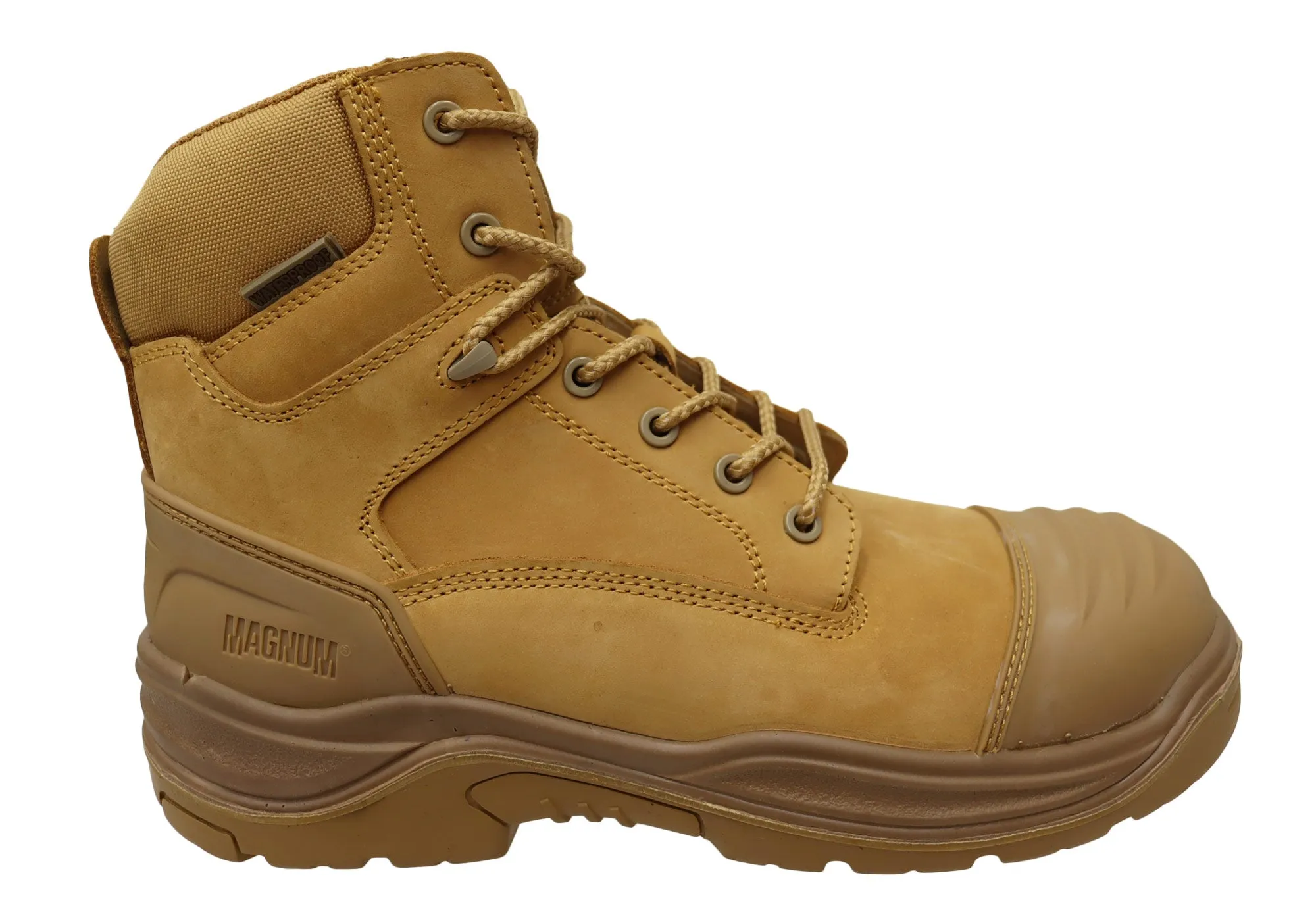 Magnum Mens Storm Master SZ CT WP Comfortable Safety Boots Grippy Outsole Work Commute Textile
