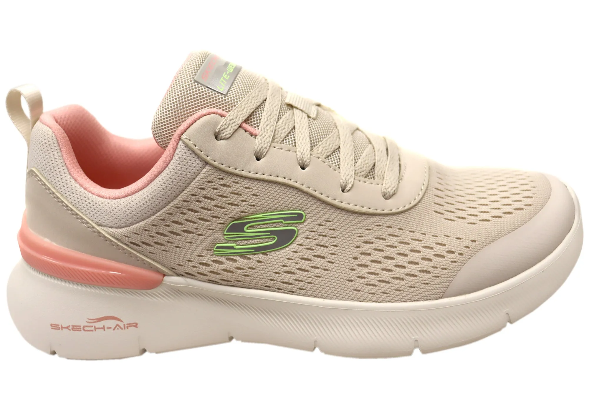 Skechers Womens Skech Air Dynamight 2.0 New Heights Comfortable Shoes Ultra Low Profile