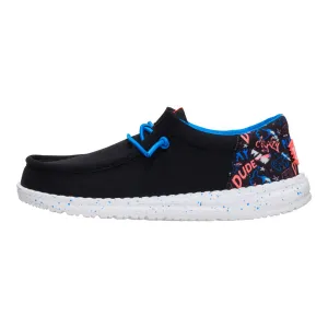 Wally Funk Youth Game On - Black/Multi Impact-absorbing fit Odor Control Tech