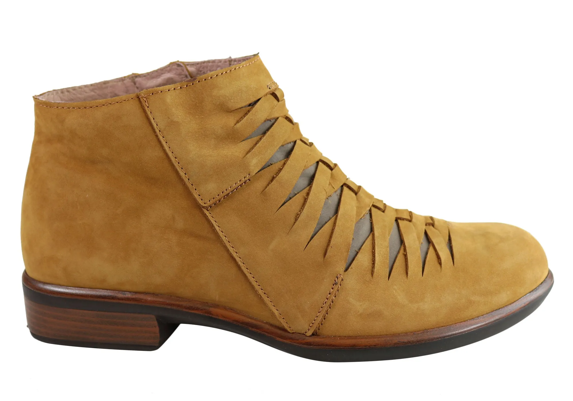 Naot Leveche Womens Nubuck Leather Comfortable Supportive Ankle Boots No Pressure