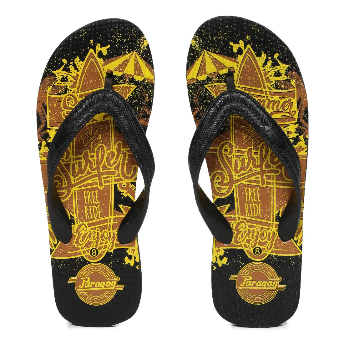 Paragon  HWK3719G Men Stylish Lightweight Flipflops | Casual & Comfortable Daily-wear Slippers for Indoor & Outdoor | For Everyday Use Footwear For Travel