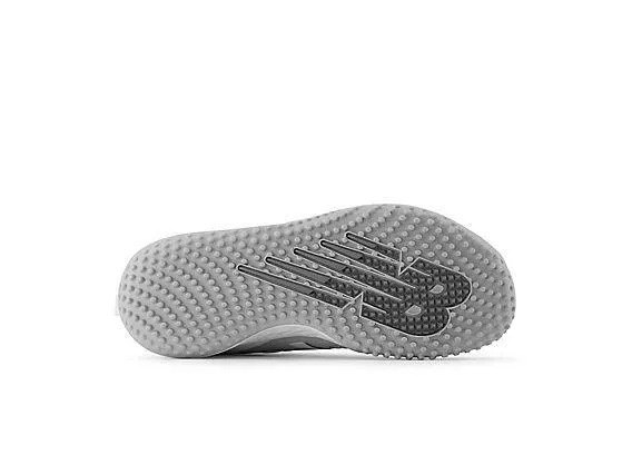 Sky Blue Gym Life New Balance Women's VELO v3 Turf Softball Shoes - Grey with White - STVELOG3