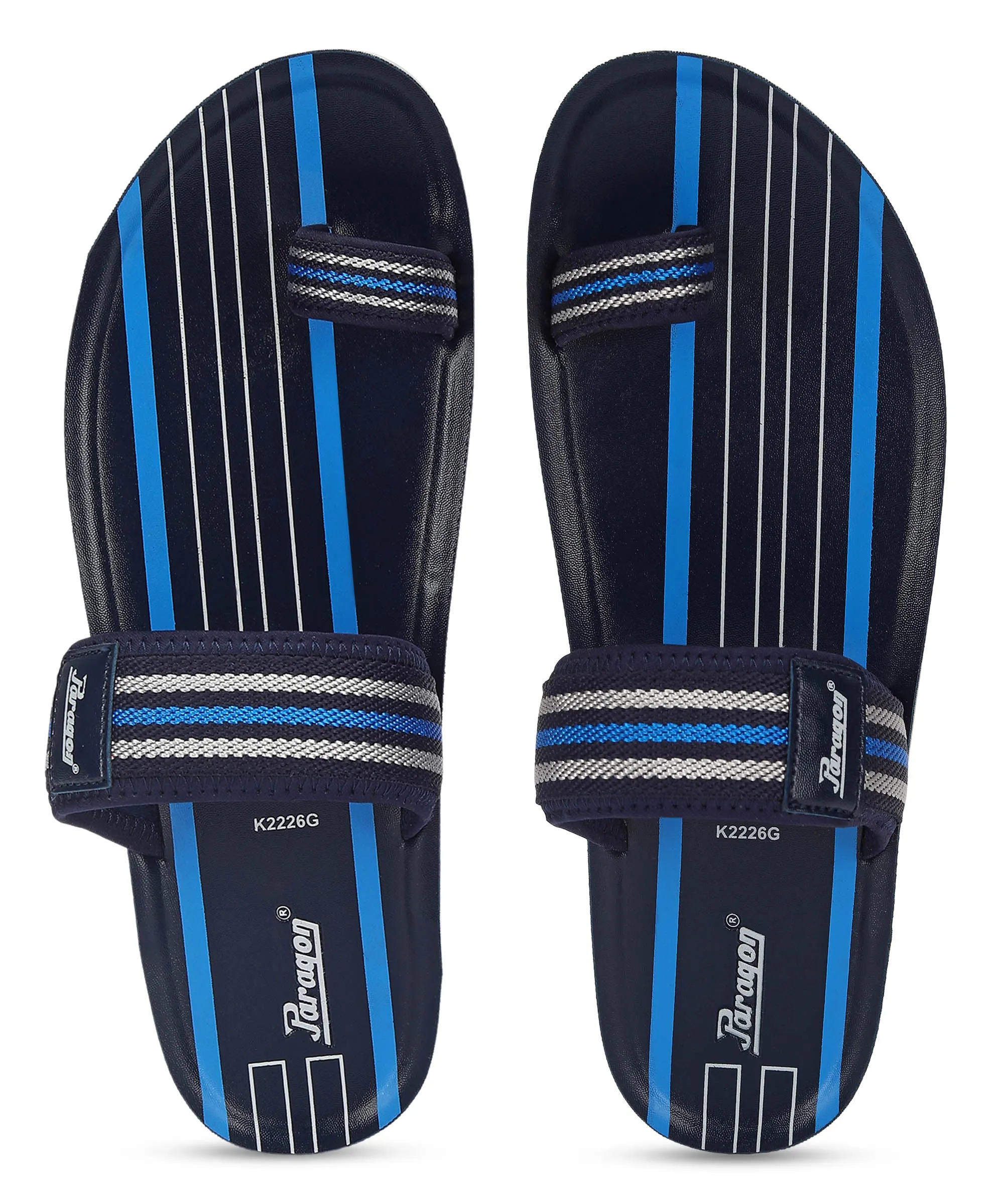 Paragon PUK2226G Men Stylish Lightweight Flipflops | Comfortable soles| Casual & Trendy Slippers | Indoor & Outdoor Light sandals Memory Foam