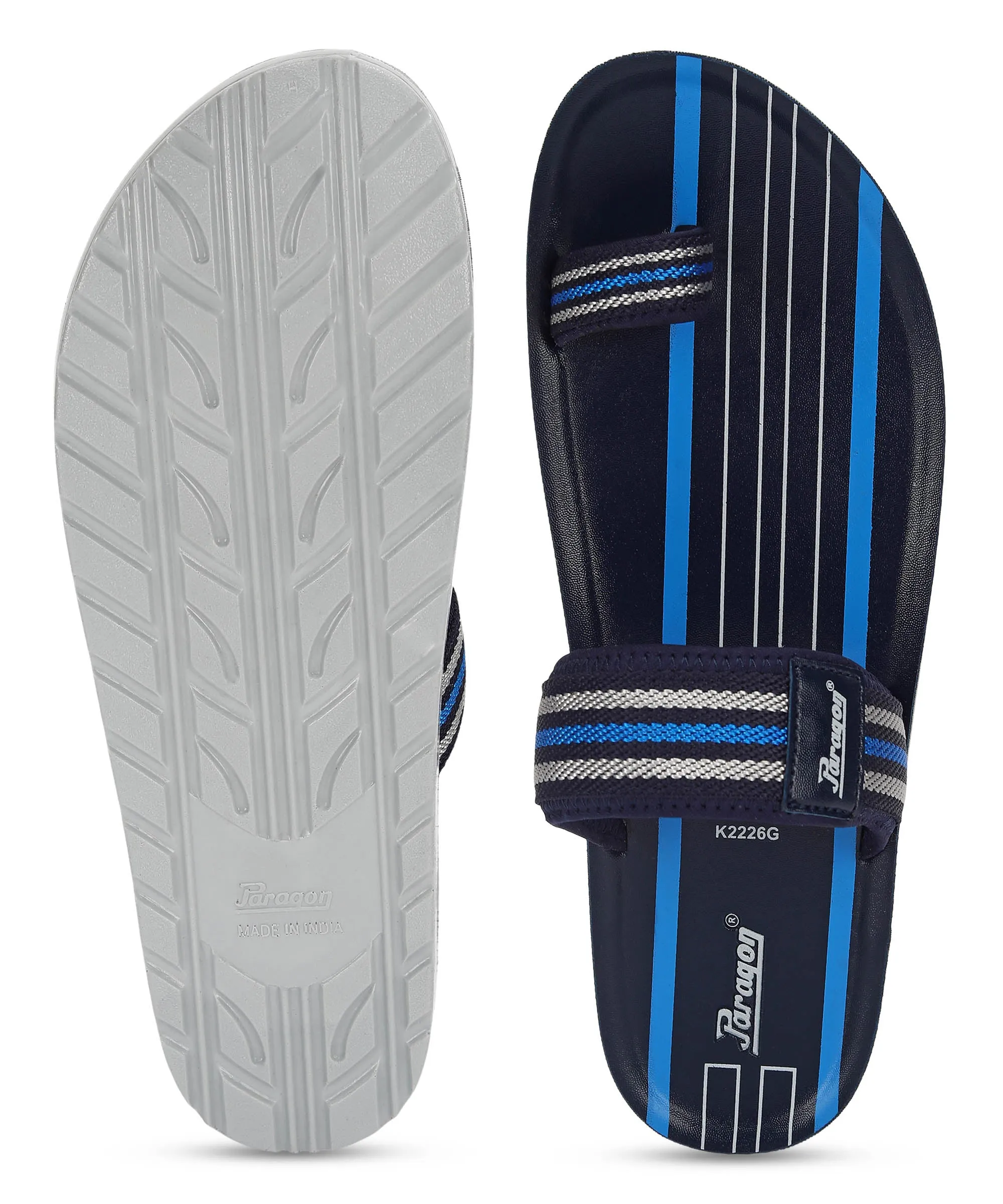 Relax Comfort Fit Paragon PUK2226G Men Stylish Lightweight Flipflops | Comfortable soles| Casual & Trendy Slippers | Indoor & Outdoor