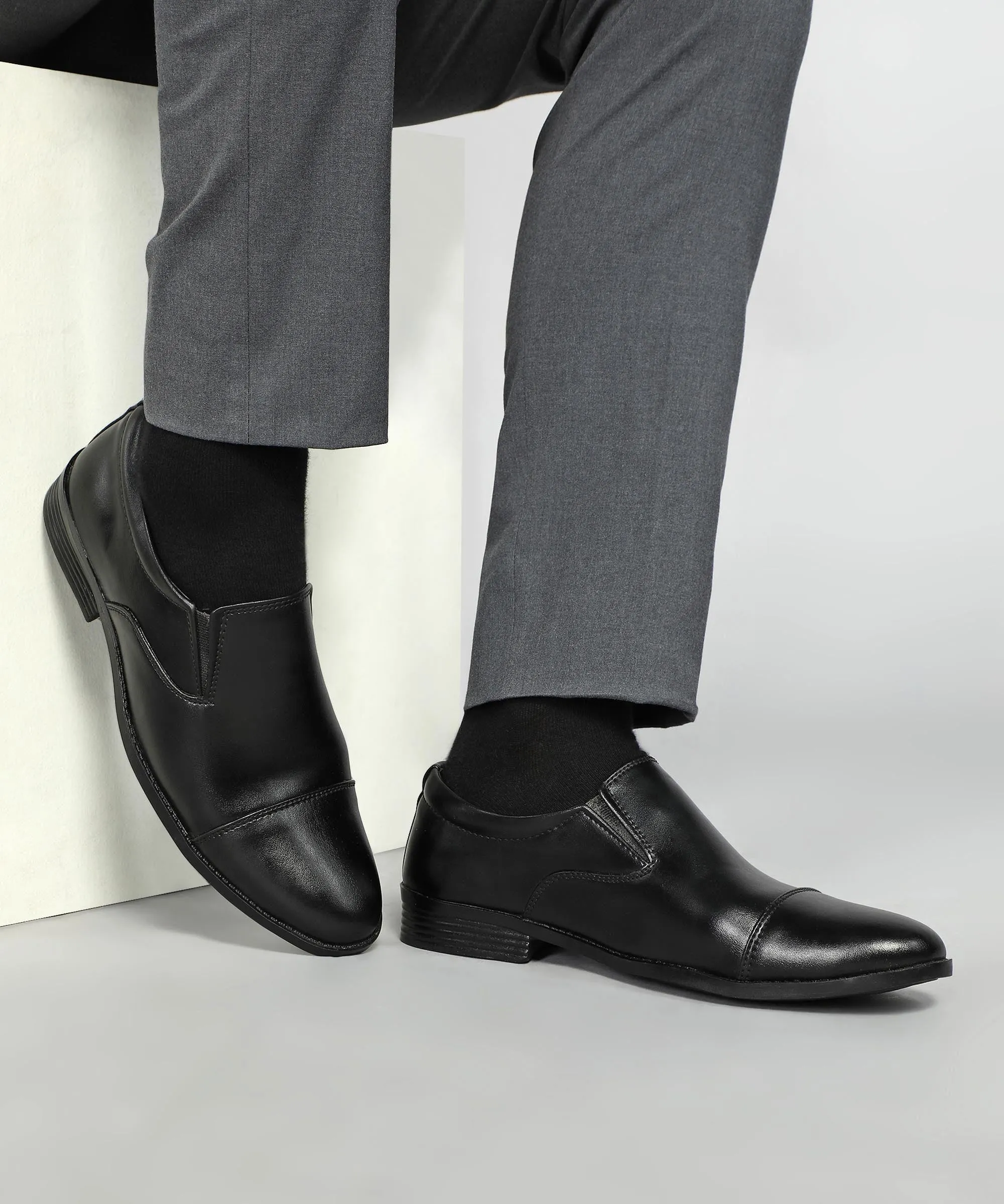 High Society Paragon K11241G Men Formal Shoes | Smart & Sleek Design | Comfortable Sole with Cushioning | Daily & Occasion Wear