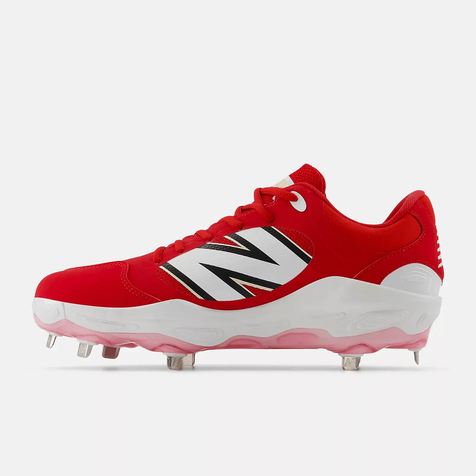 Daily Comfort New Balance Men's Fresh Foam X 3000 v7 Metal Baseball Cleats - Red - L3000TR7