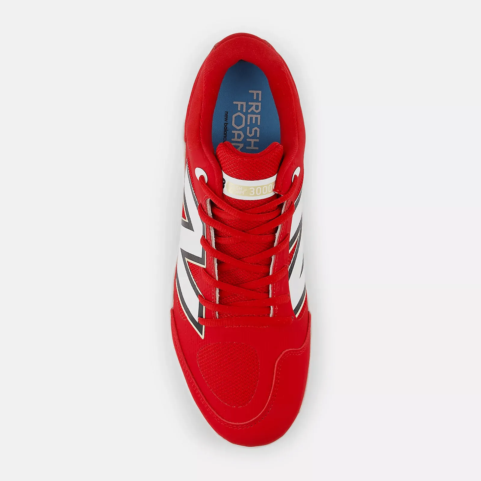 New Balance Men's Fresh Foam X 3000 v7 Metal Baseball Cleats - Red - L3000TR7 Cool Tone