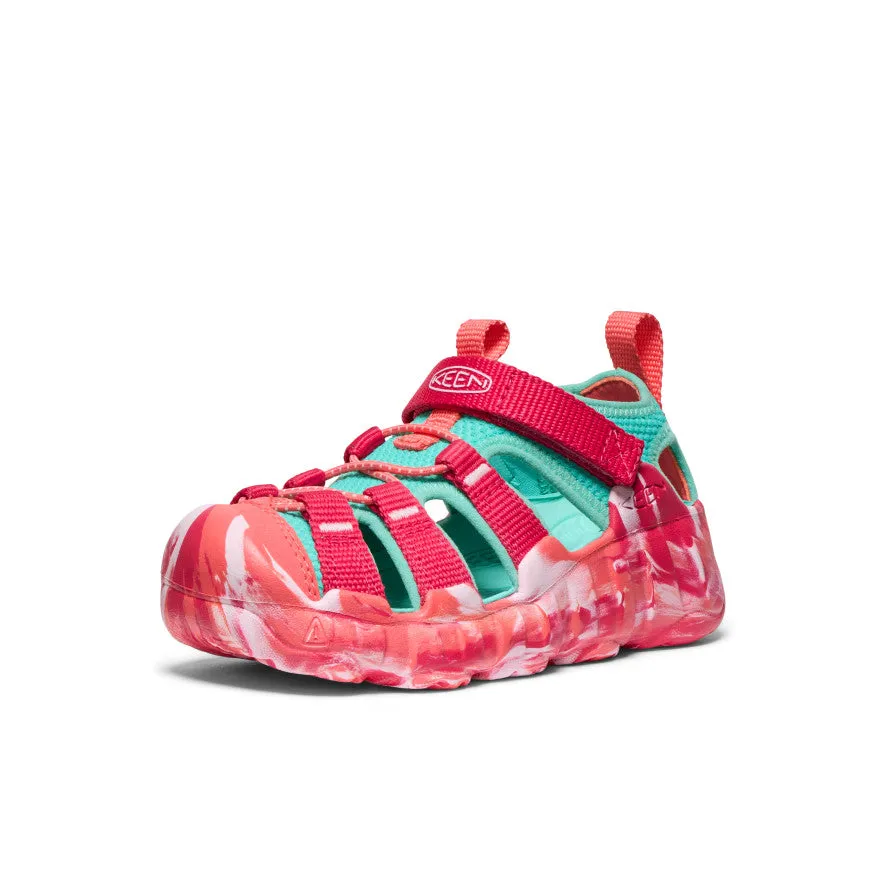 Little Kids' Hyperport H2 Sandal  |  Raspberry/Pool Blue Multi Use