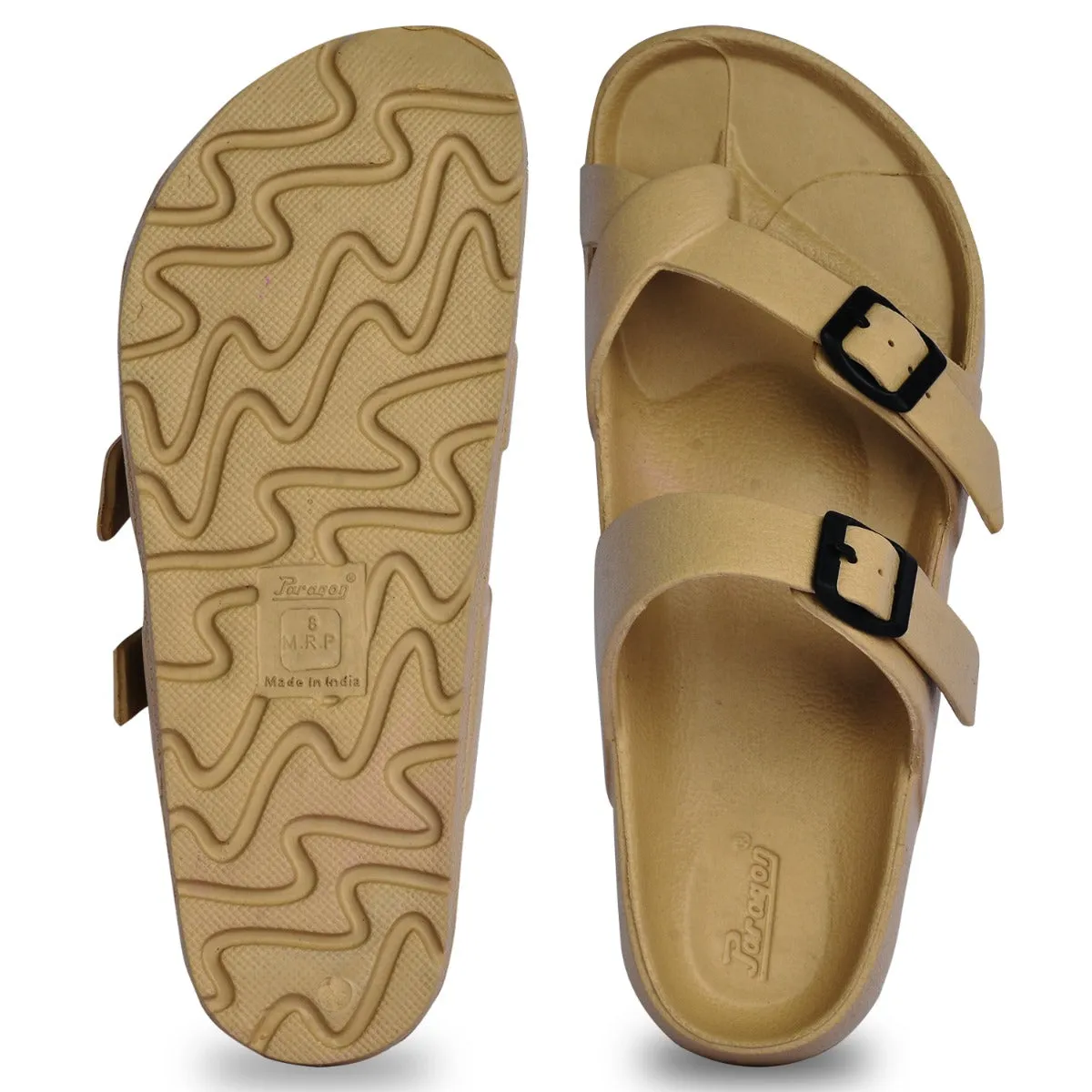 Foot Health Paragon EVK3408G Men Casual Sliders | Stylish Trendy Lightweight Slides | Casual & Comfortable Slippers | Everyday Use