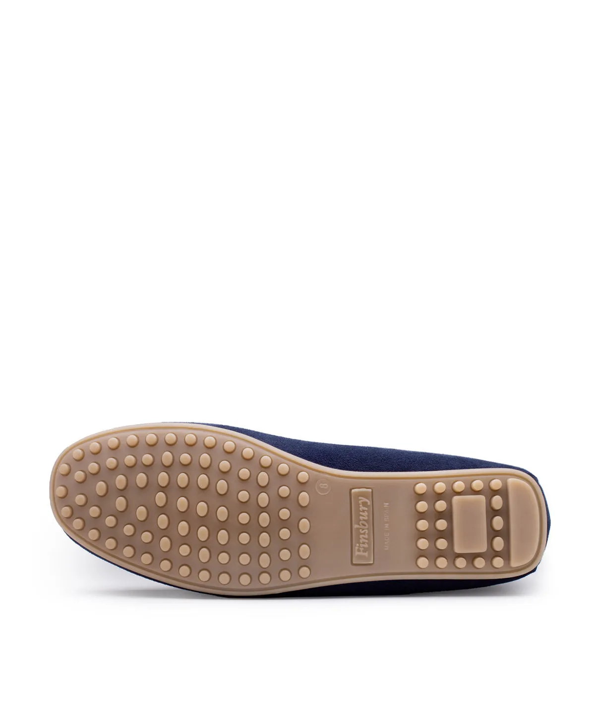 Elastic Lace Closure Mocassin CANCUN Daim Marine