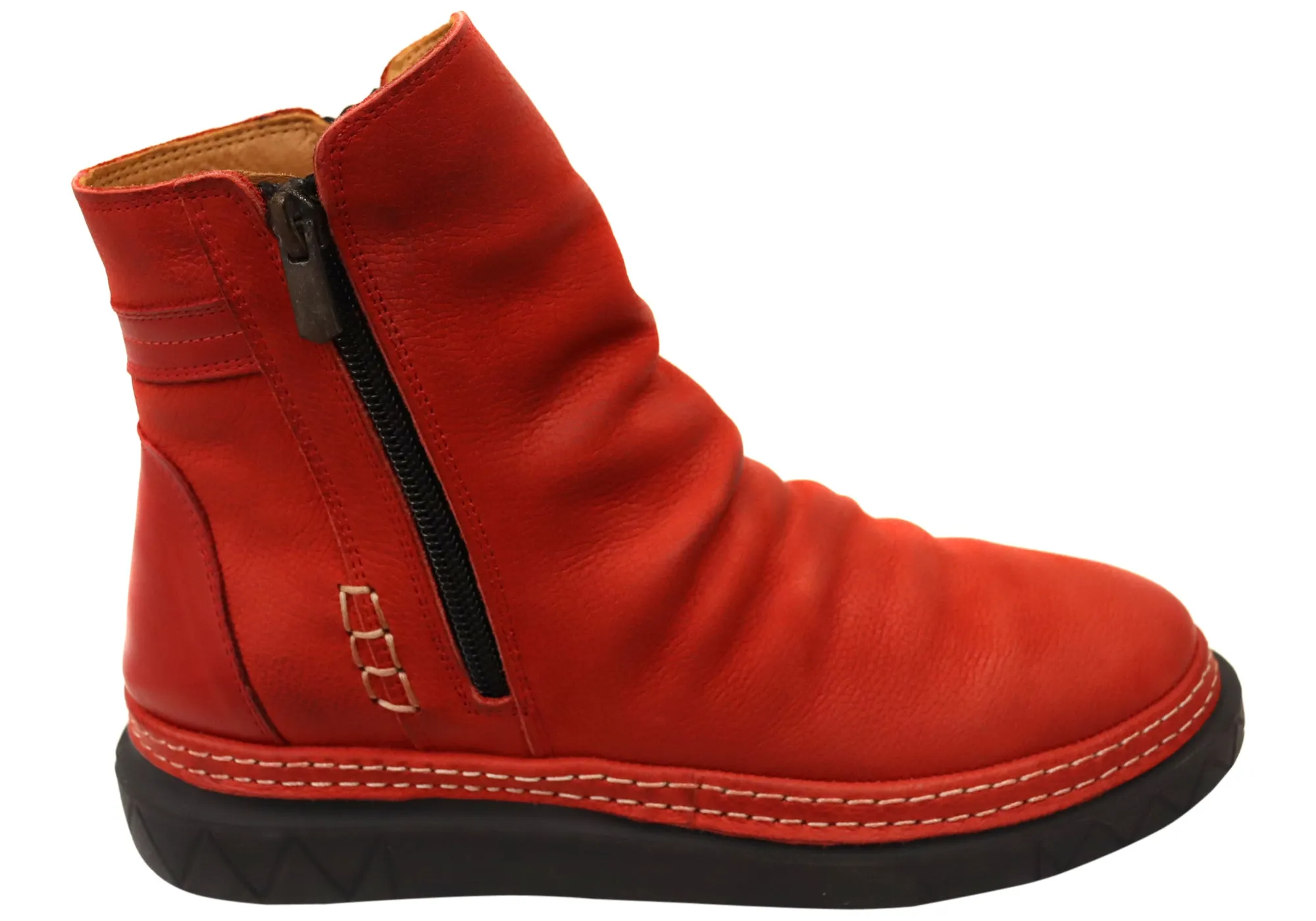 Orizonte Azuro Womens European Comfortable Leather Ankle Boots Party Goer
