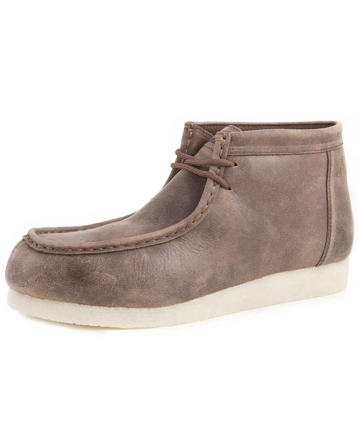 Roper Smokey Lace Up Gum Sole Men's Casual Shoe Effortless Look