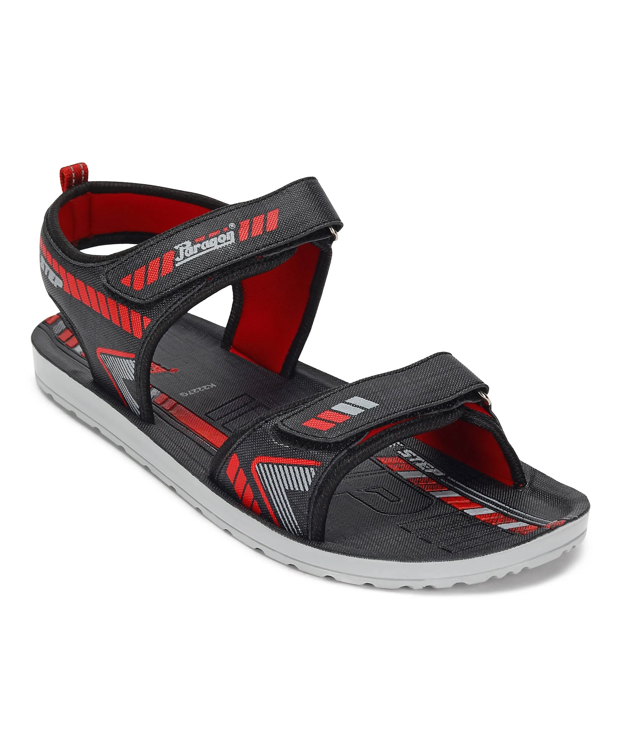 Paragon PUK2227G Men Stylish Sandals | Comfortable Sandals for Daily Outdoor Use | Casual Formal Sandals with Cushioned Soles rubber