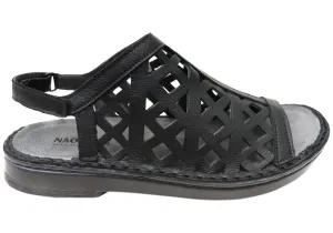 Multi Shade Stylish Travel Flats Naot Amadora Womens Leather Comfort Wide Fit Orthotic Friendly Sandals